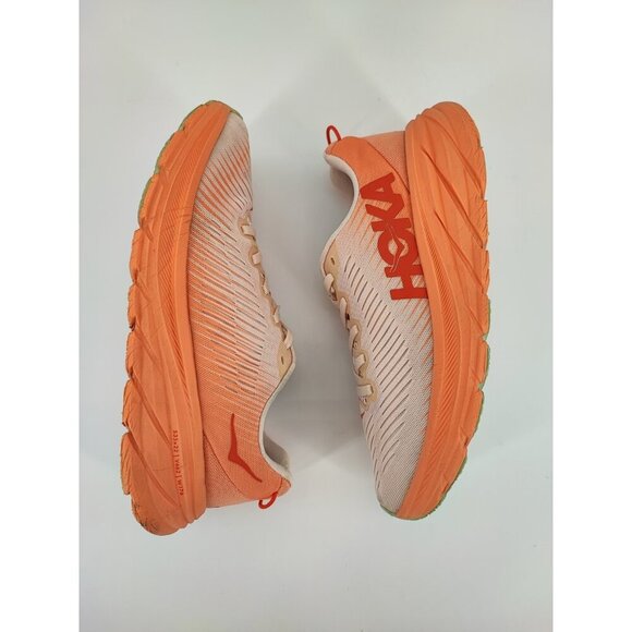 Hoka One One Women's Rincon 3 Orange Running Walking Shoes Size 6.5B US - Picture 5 of 9